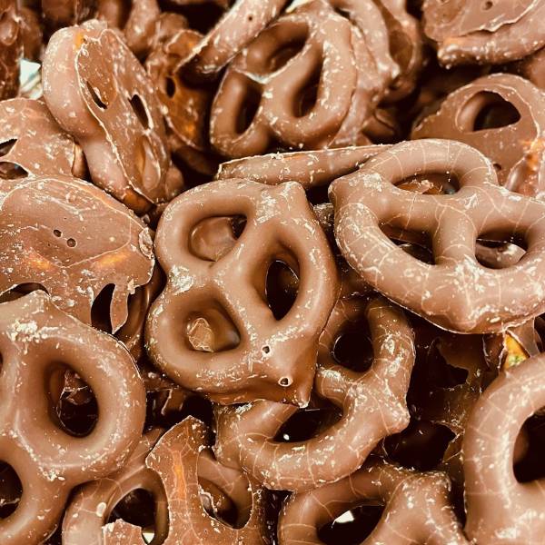 Milk Chocolate Coated Pretzels