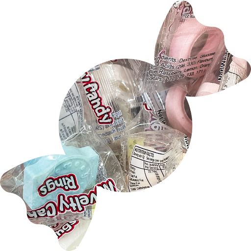 Candy Novelty Rings