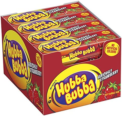HUBBA BUBBA- STRAWBERRY