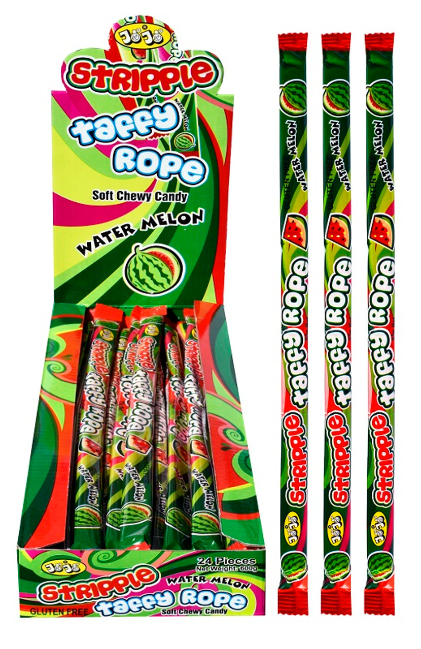JOJO Stripple Taffy Rope- Watermelon