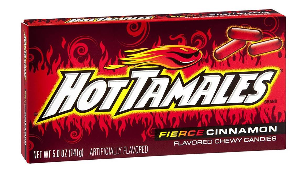 Hot Tamales Cinnamon Candy (Movie Box)
