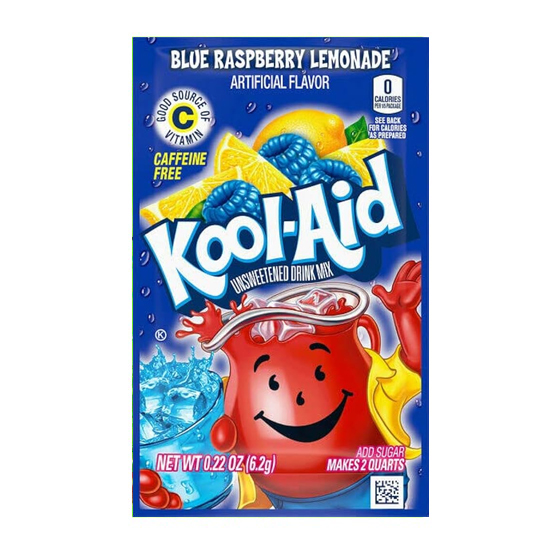Kool Aid- Blue Raspberry Lemonade