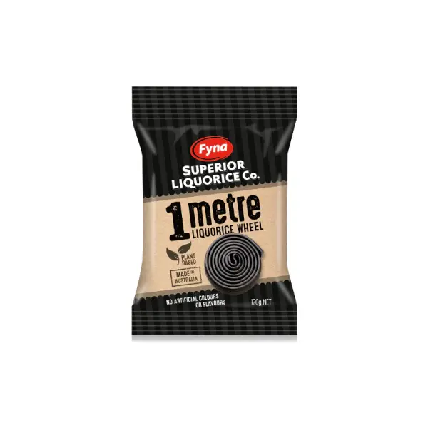 1 Metre Liquorice Wheel