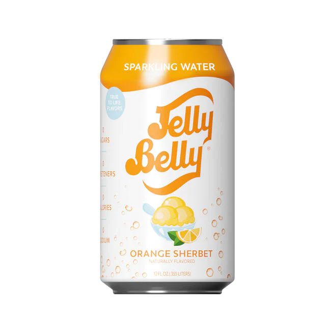 Jelly Belly- Orange Sherbet Sparkling Water