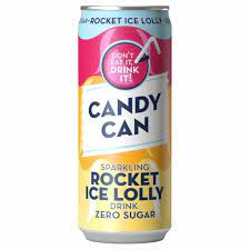 Candy Can- Rocket Ice Lolly Soda