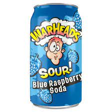 Warhead Drink – Blue Raspberry Sour Soda