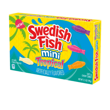 Swedish Fish- Tropical Mini Movie Box