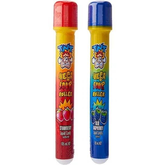 TNT Mega Sour Roller Strawberry & Blue Raspberry