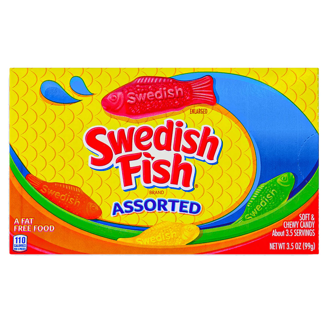 Swedish Fish – Assorted Movie Box
