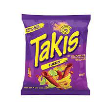 Takis Fuego Chips (114g)