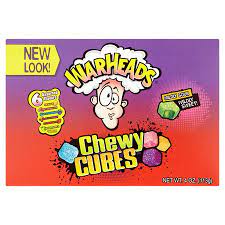 Warhead- Chewy Cubes Movie Box