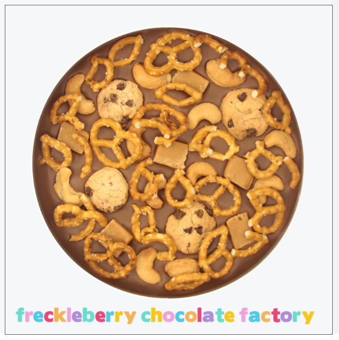 Freckleberry Giant Pretzel Pizza – MILK 280g