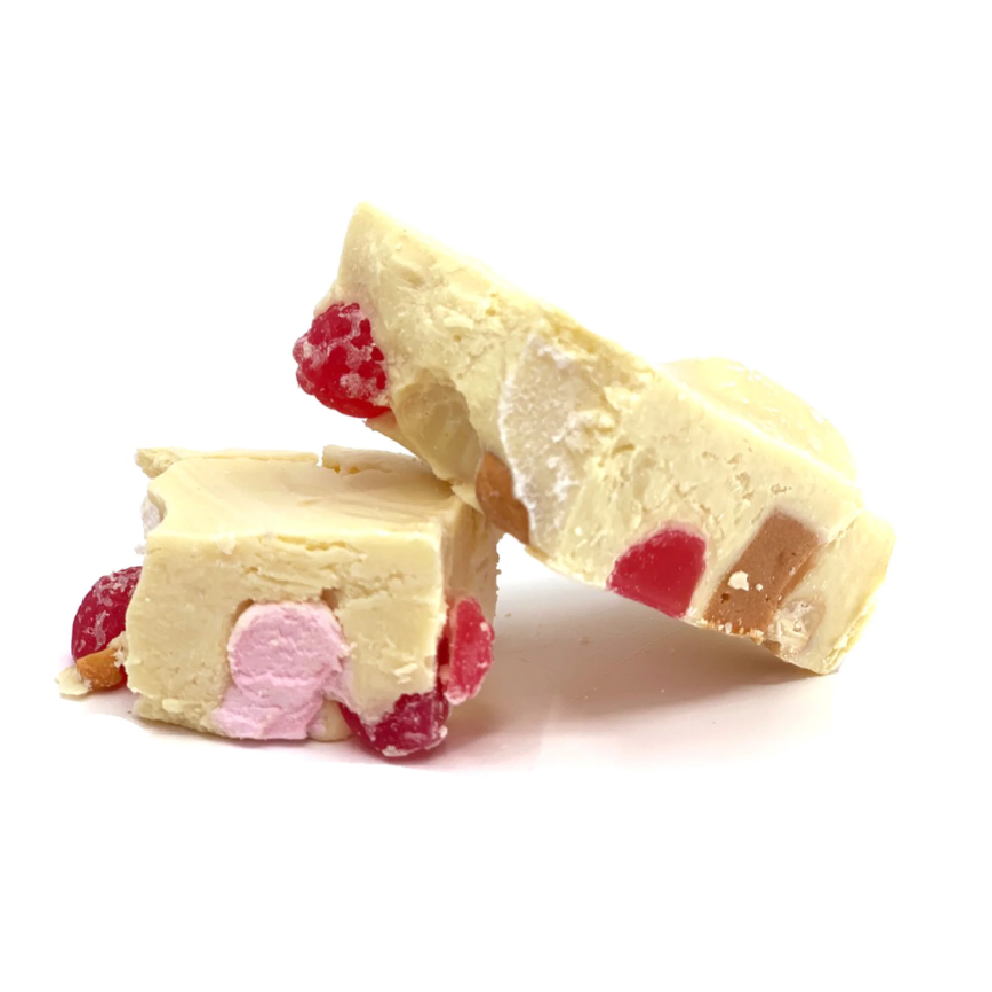 Freckleberry Rocky Road – WHITE CHOC 150g
