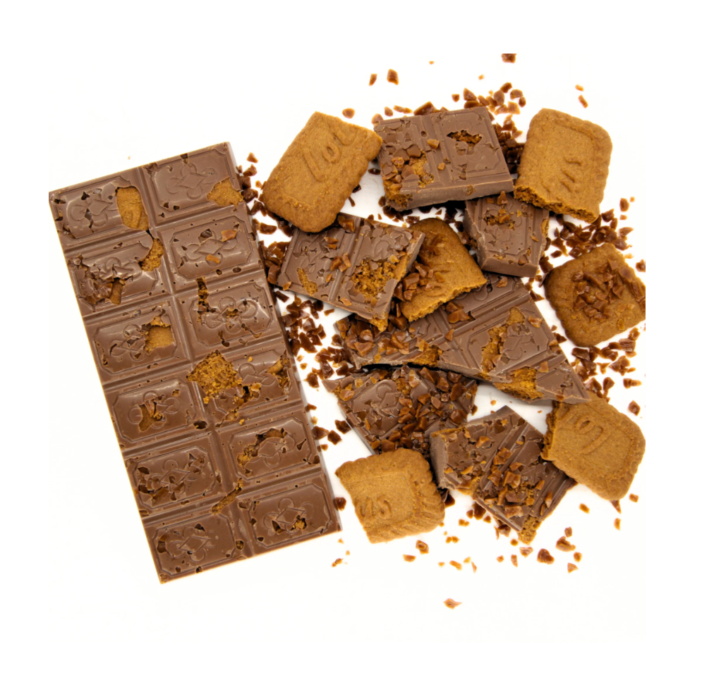 Freckleberry Block BISCOFF CARAMEL CRUNCH – MILK CHOC 100g