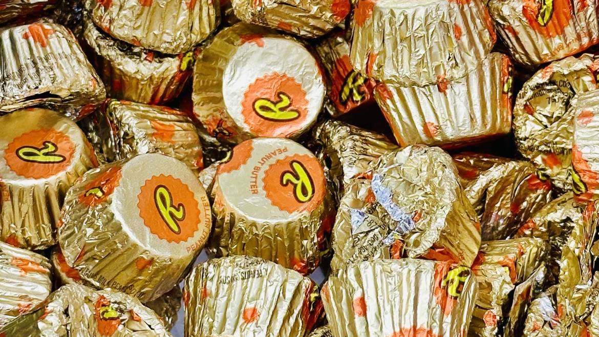 Reeses Pieces Miniature Cups