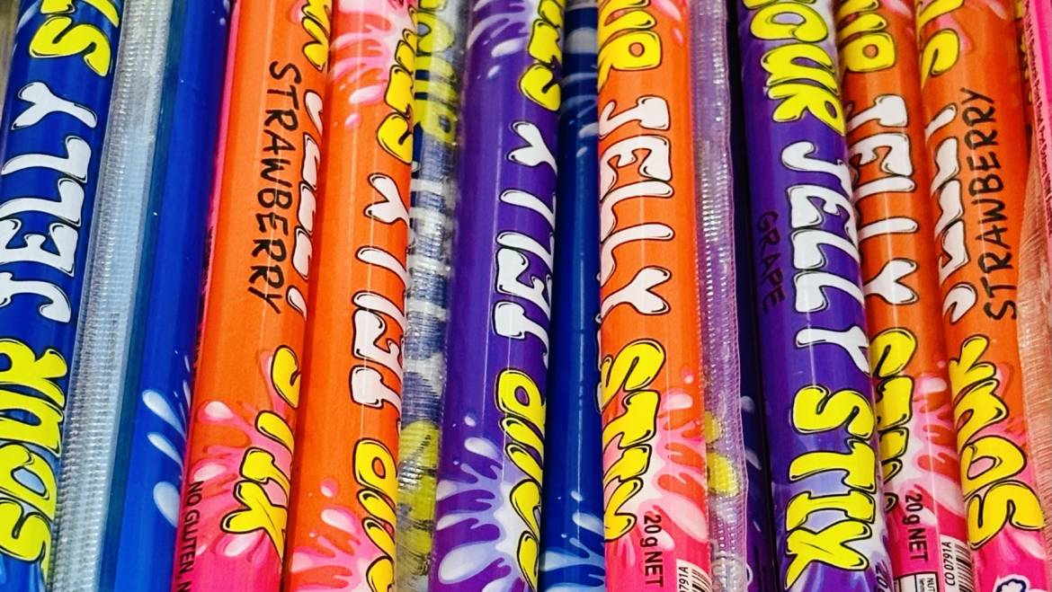 TNT Sour Jelly Stix