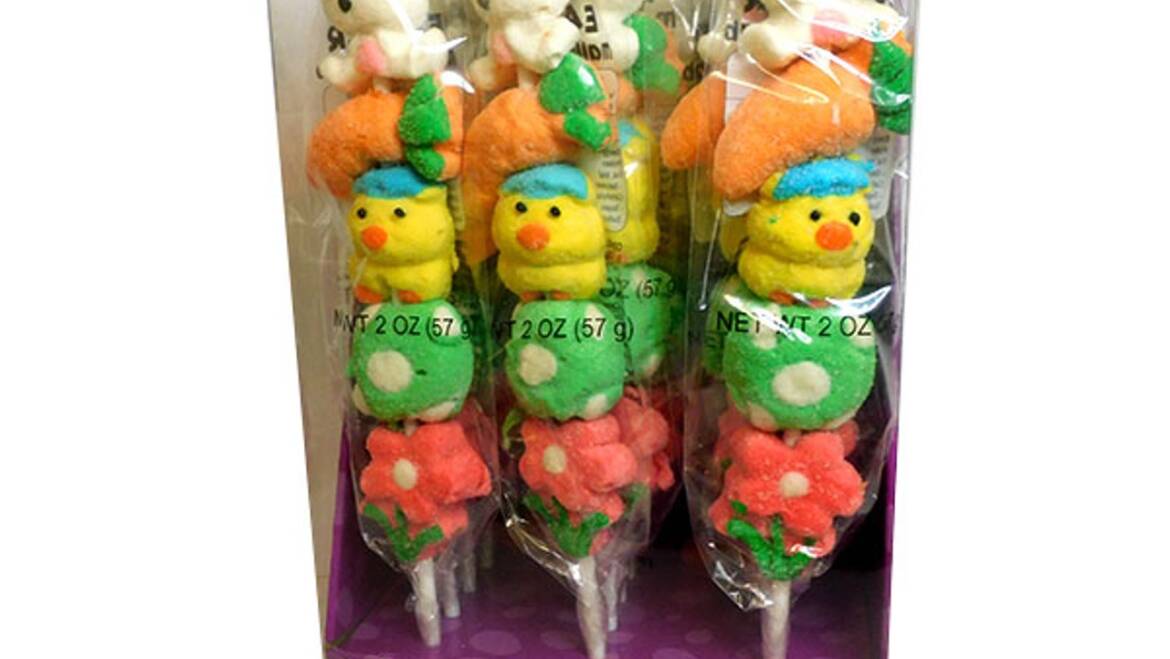 Easter Marshmallow Kebab