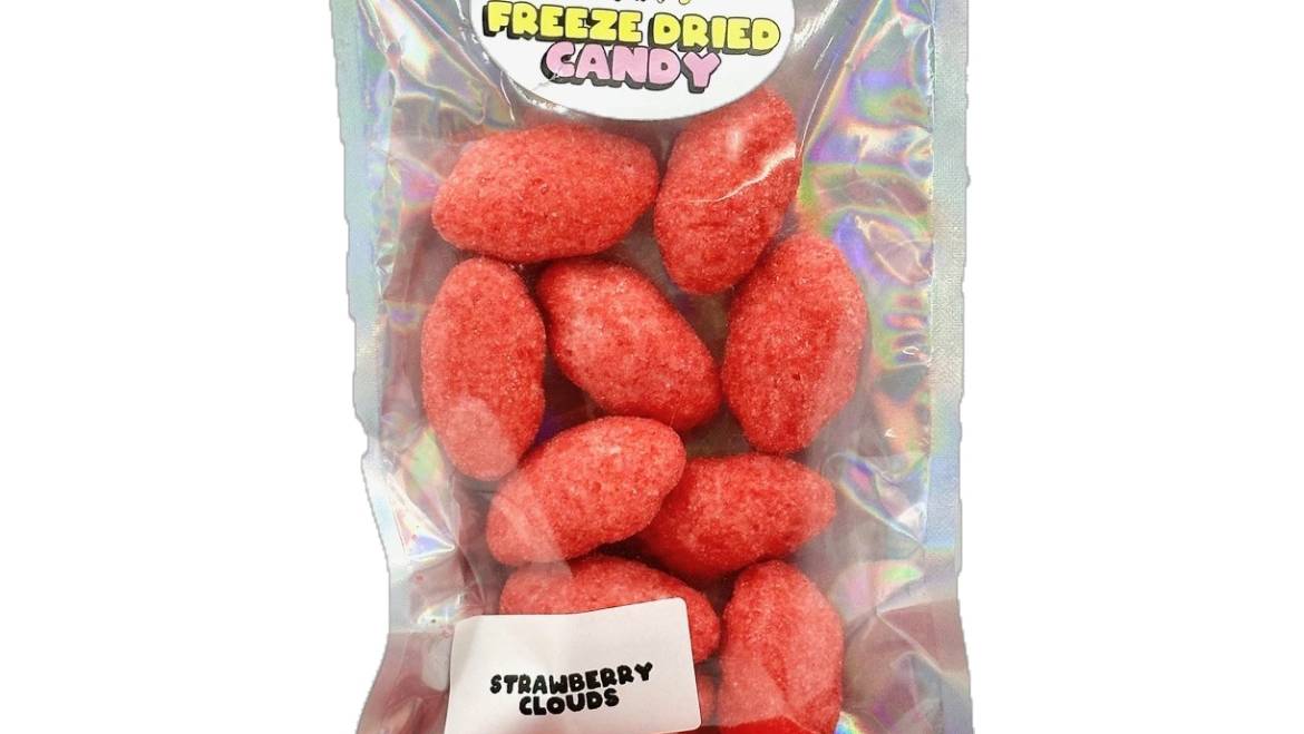 FREEZE DRIED CANDY – Strawberry Clouds