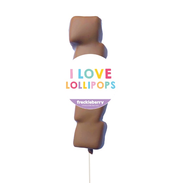 Freckleberry Marshmallow Pop – MILK CHOC 45g