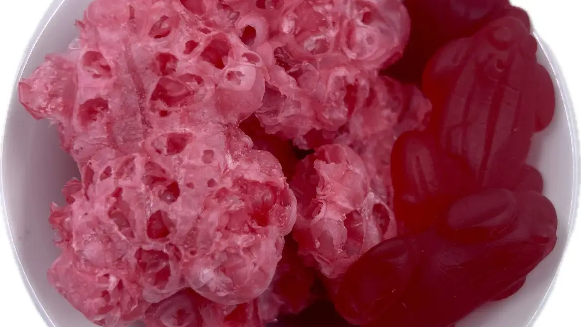 FREEZE DRIED CANDY – Red Frogs 40g