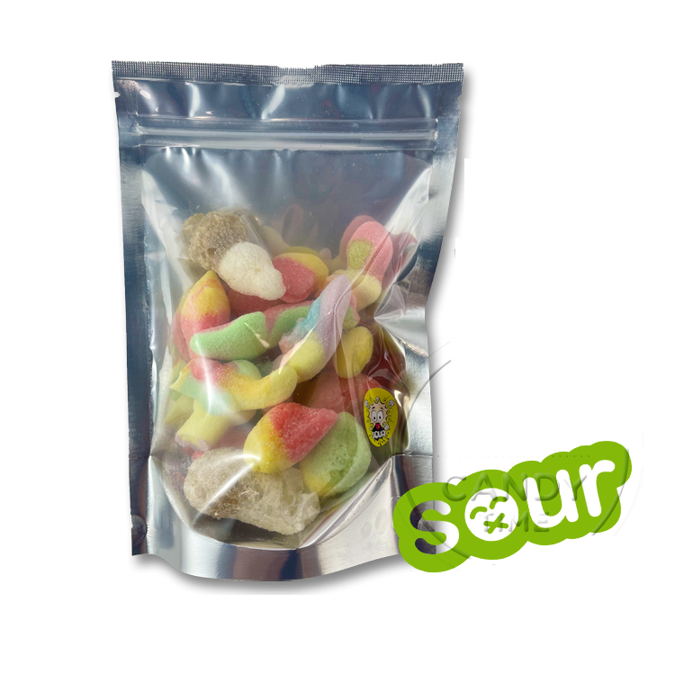 FREEZE DRIED CANDY – SOUR Assorted mixed bag