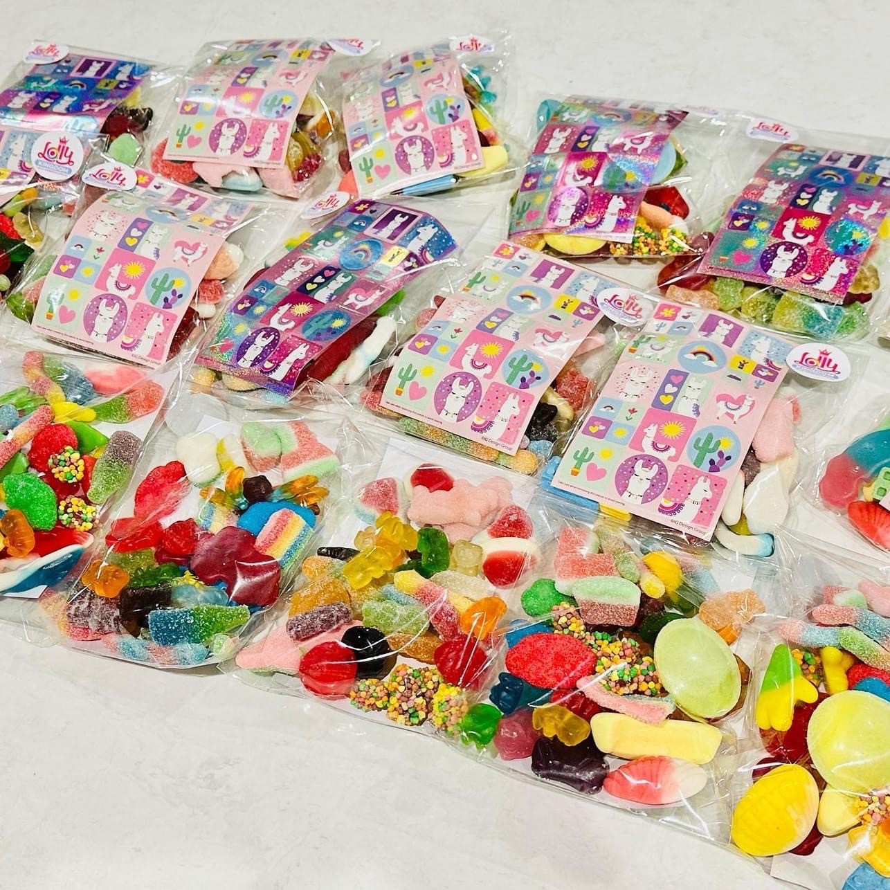PARTY LOLLY BAGS - 200g - Image 2