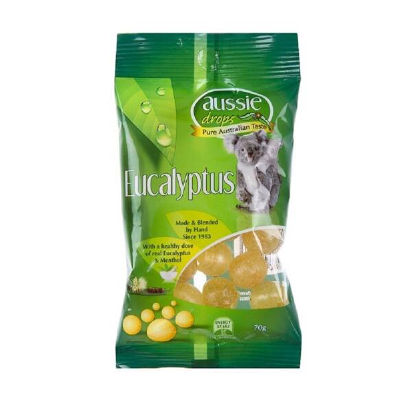 Eucalyptus Drops Bag 70g (Aussie)