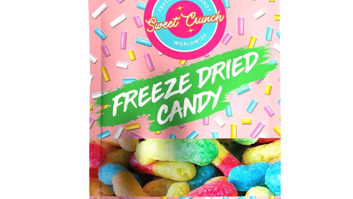 FREEZE DRIED CANDY – Sour Worms (Sweet Crunch)