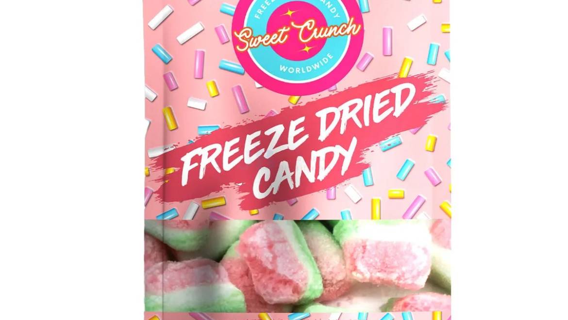 FREEZE DRIED CANDY – Watermelon Slices (Sweet Crunch)