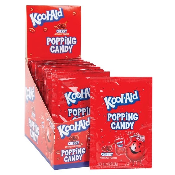 Kool-Aid Popping Candy – Cherry