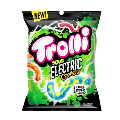 Trolli Sour Electric Crawlers – 120g Bag