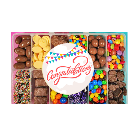 CONGRATULATIONS CHOCOLATE BOX - Pick n Mix 1kg