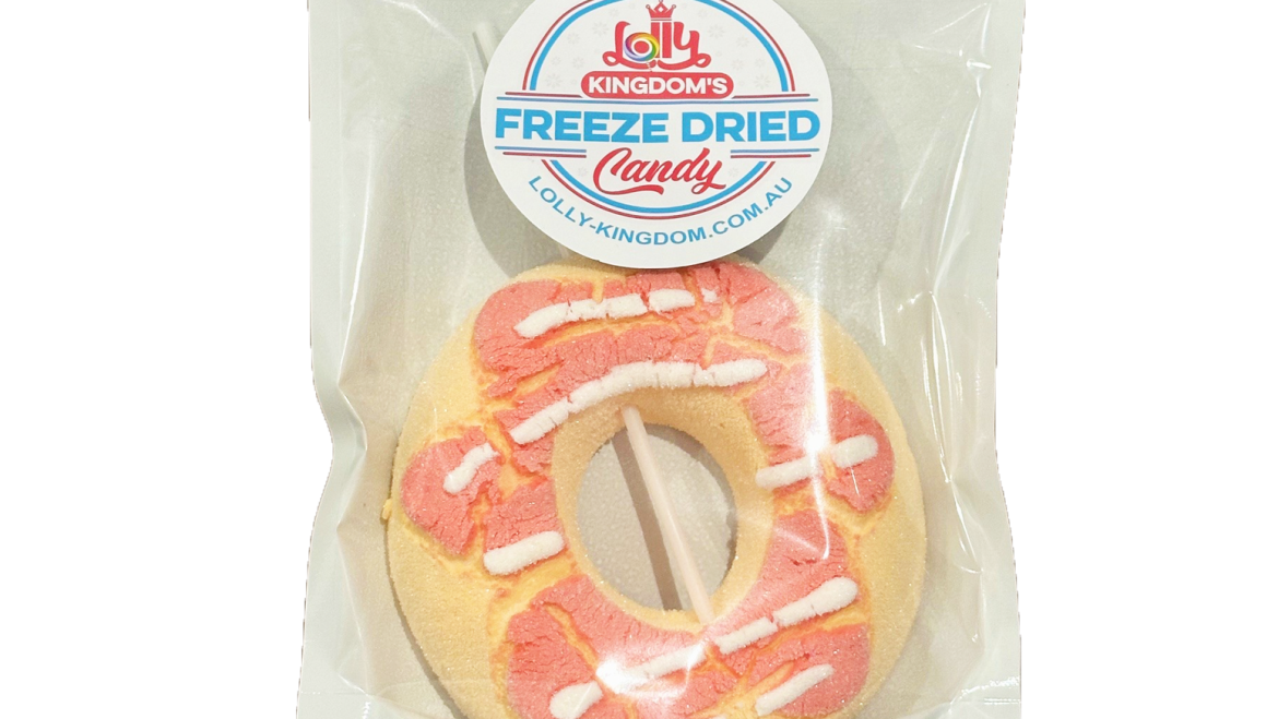 FREEZE DRIED CANDY – Donut Marshmallow Pop