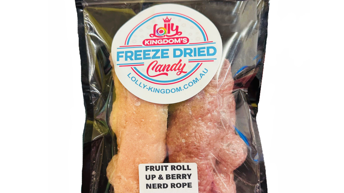 FREEZE DRIED CANDY – Roll Up with Nerd Rope