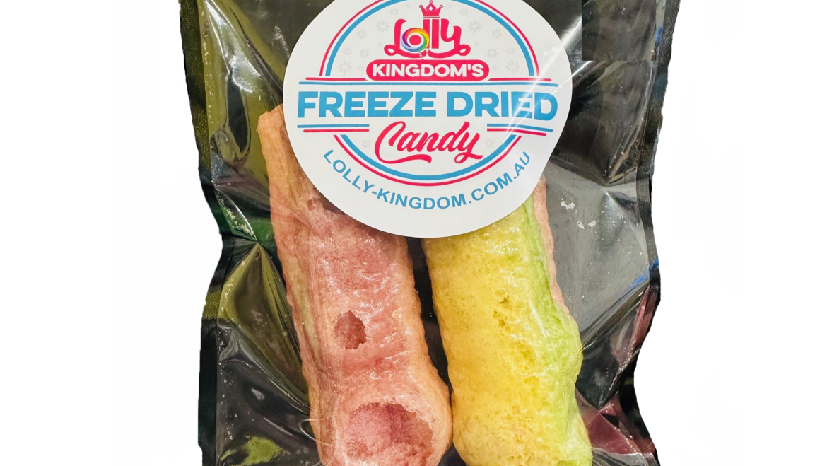 FREEZE DRIED CANDY – Roll Up with Skittles