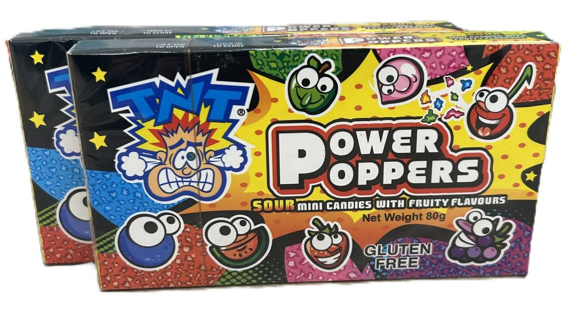 TNT Power Poppers Movie Box
