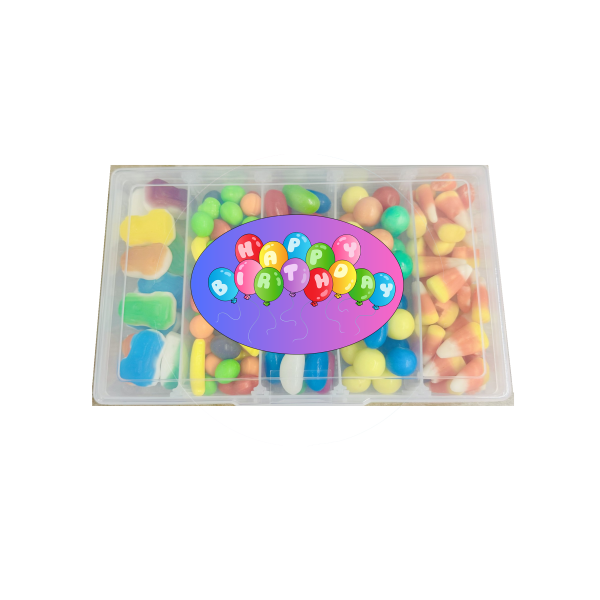 BIRTHDAY SMALL LOLLY SNACKLE BOX - Pick n Mix