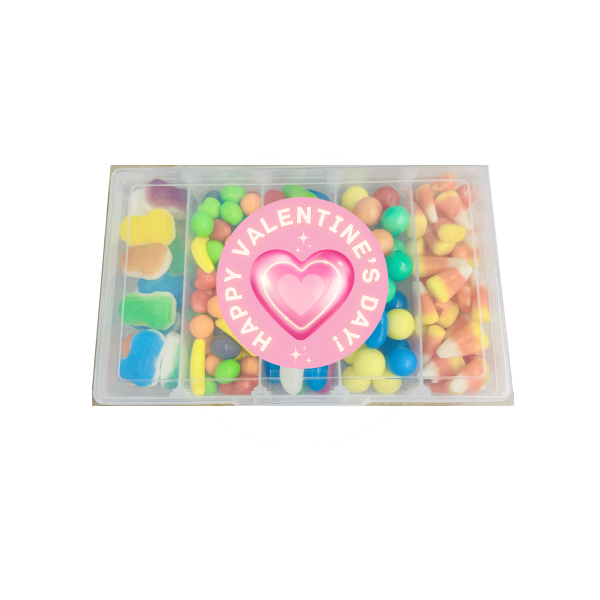 VALENTINES DAY SMALL LOLLY SNACKLE BOX - Pick n Mix