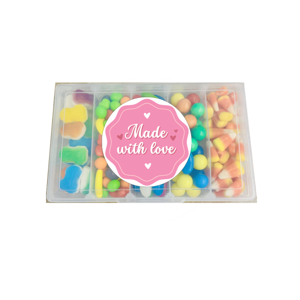 LOVE SMALL LOLLY SNACKLE BOX - Pick n Mix