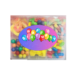 BIRTHDAY MEDIUM LOLLY SNACKLE BOX - Pick n Mix