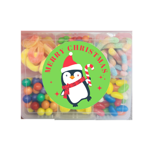 CHRISTMAS MEDIUM LOLLY SNACKLE BOX - Pick n Mix