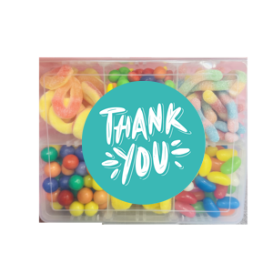 THANK YOU MEDIUM LOLLY SNACKLE BOX - Pick n Mix