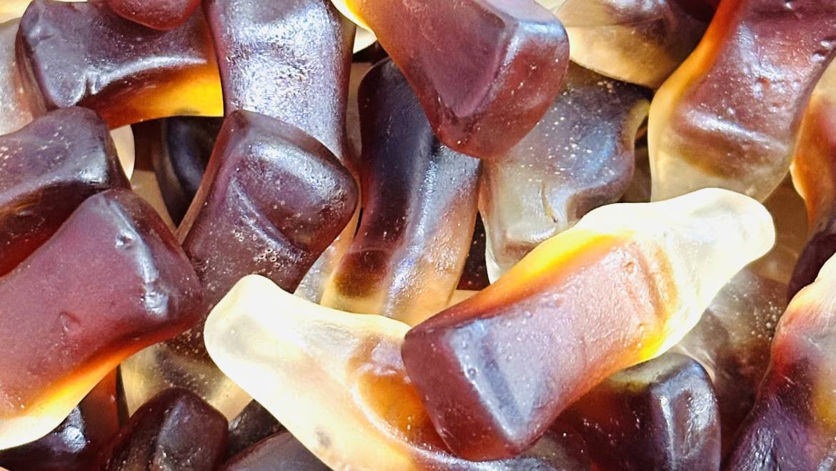 SUGAR FREE Cola Bottles