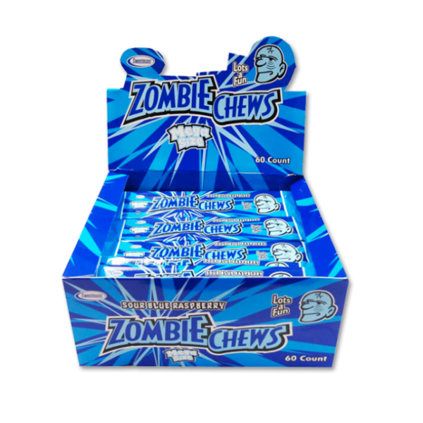 Zombie Chews - Sour Blue Raspberry