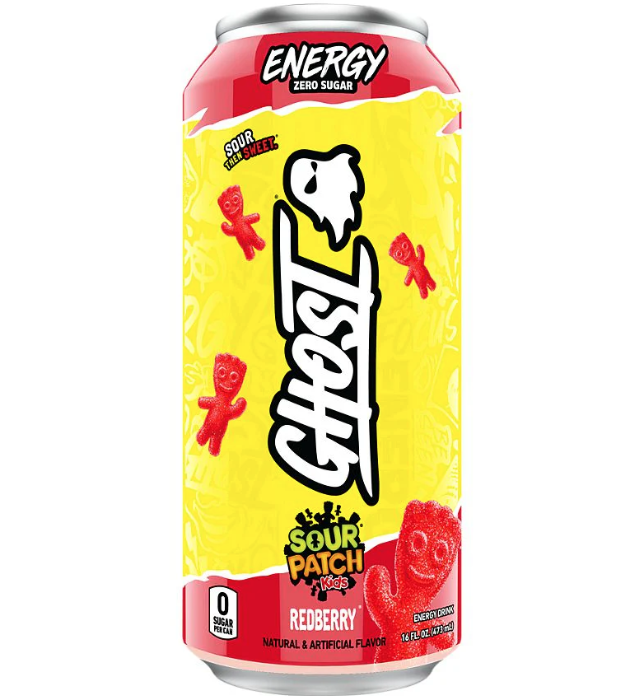 Ghost Drink Redberry 500ml (Sour Patch Kids)