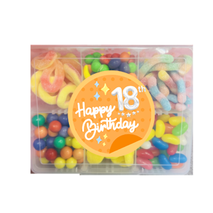 18TH BIRTHDAY MEDIUM LOLLY SNACKLE BOX - Pick n Mix