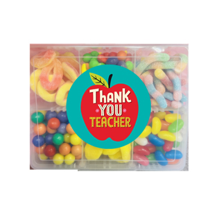 GLUTEN FREE TEACHER MEDIUM LOLLY SNACKLE BOX - Pick n Mix