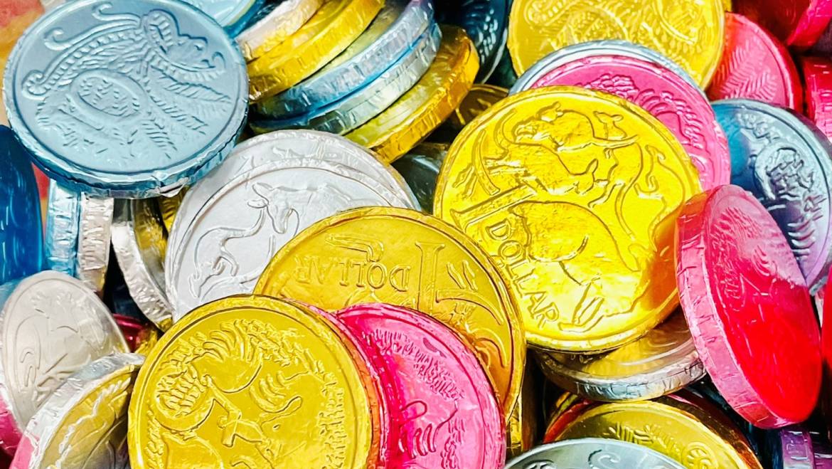 Milk Chocolate Coins