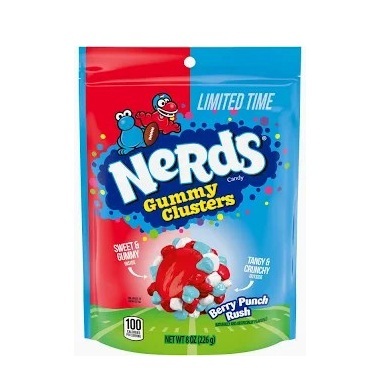 Nerd Gummy Clusters Berry Punch 5oz Bag